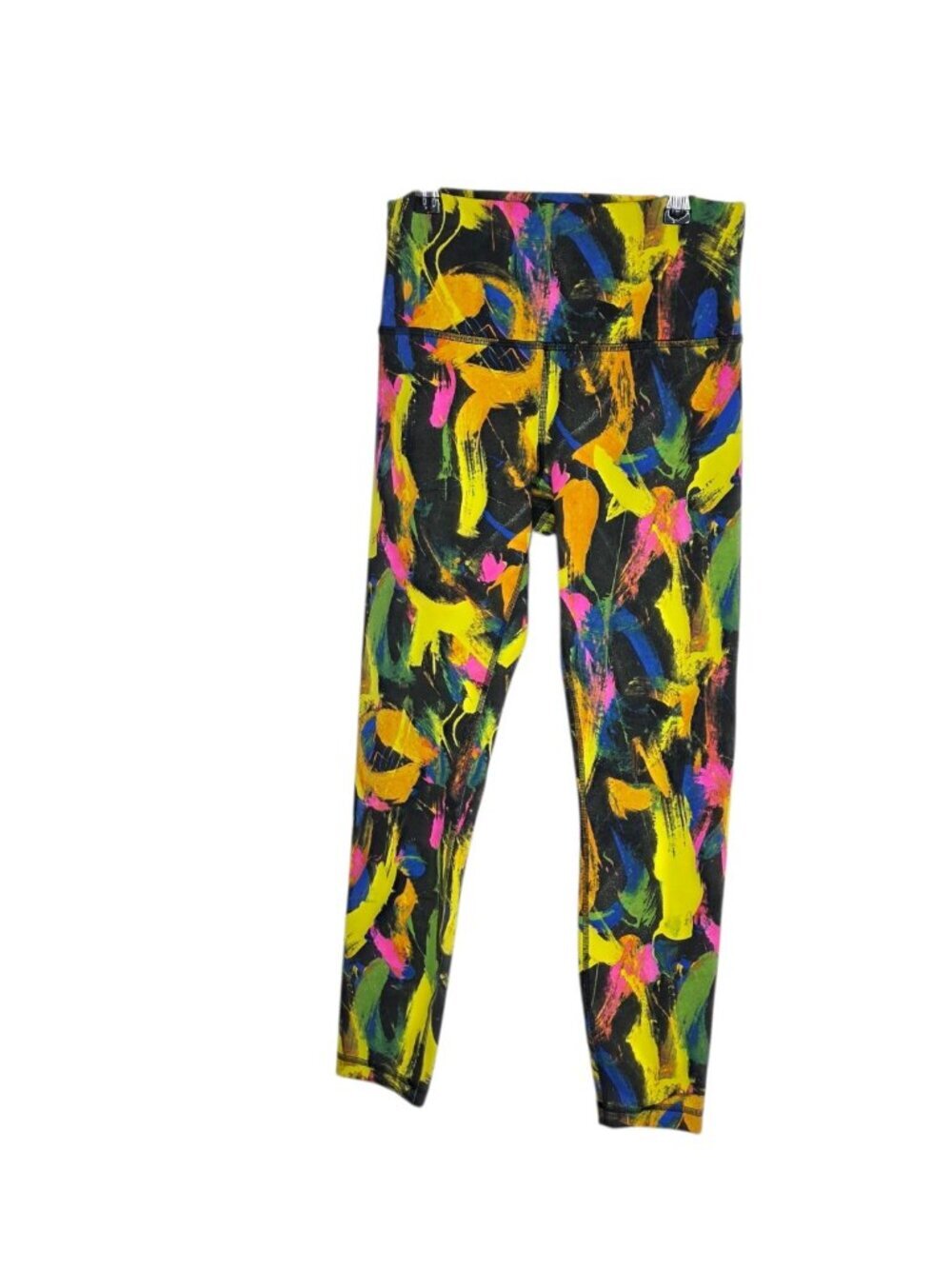 Lululemon Wunder Train High-Rise Tight 25" Undertone Black Multi, Everlux, Sz 8